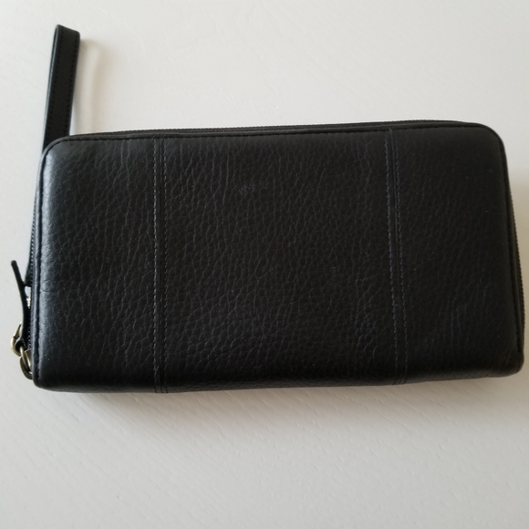 Duluth Leather Wallet Wristlet - Picture 3 of 10